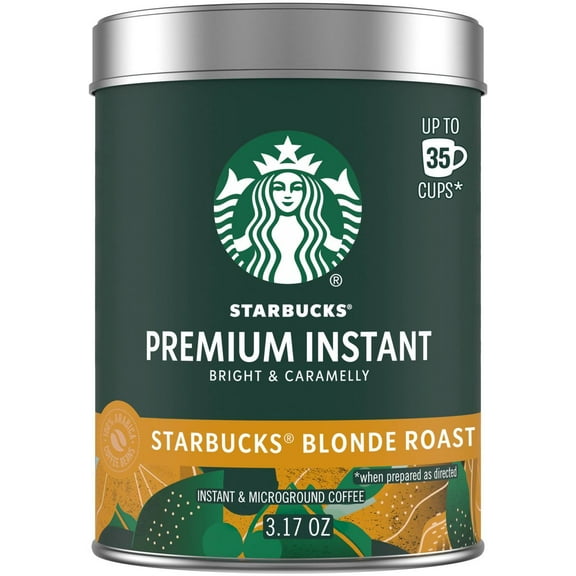 Starbucks Premium Blonde Light Roast Instant Coffee - 3.17oz