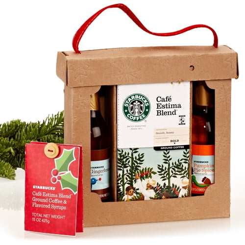 Starbucks Pumpkin Pie Spice and Gingerbread Flavored Syrups & Ground