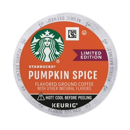 Starbucks Pumpkin Spice Coffee - K-cups - 22 per Box - 4 Box per Case
