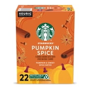 Starbucks Pumpkin Spice Naturally Flavored K-Cups Coffee Pods, 22 Count K Cups