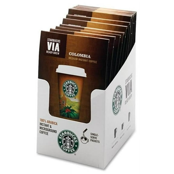 Starbucks  Ready Brew Colombia Coffee  3.3 grams  8- BX