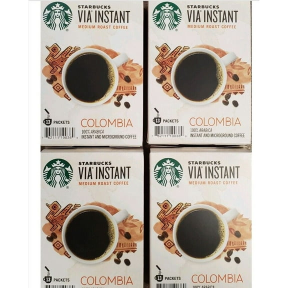 Starbucks, SBK12420849, VIA Ready Brew Colombia Instant Coffee, 50 / Box