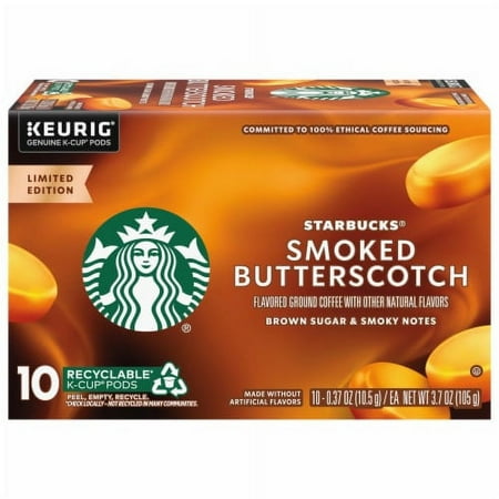Starbucks Smoked Butterscotch K-Cup Coffee Pods