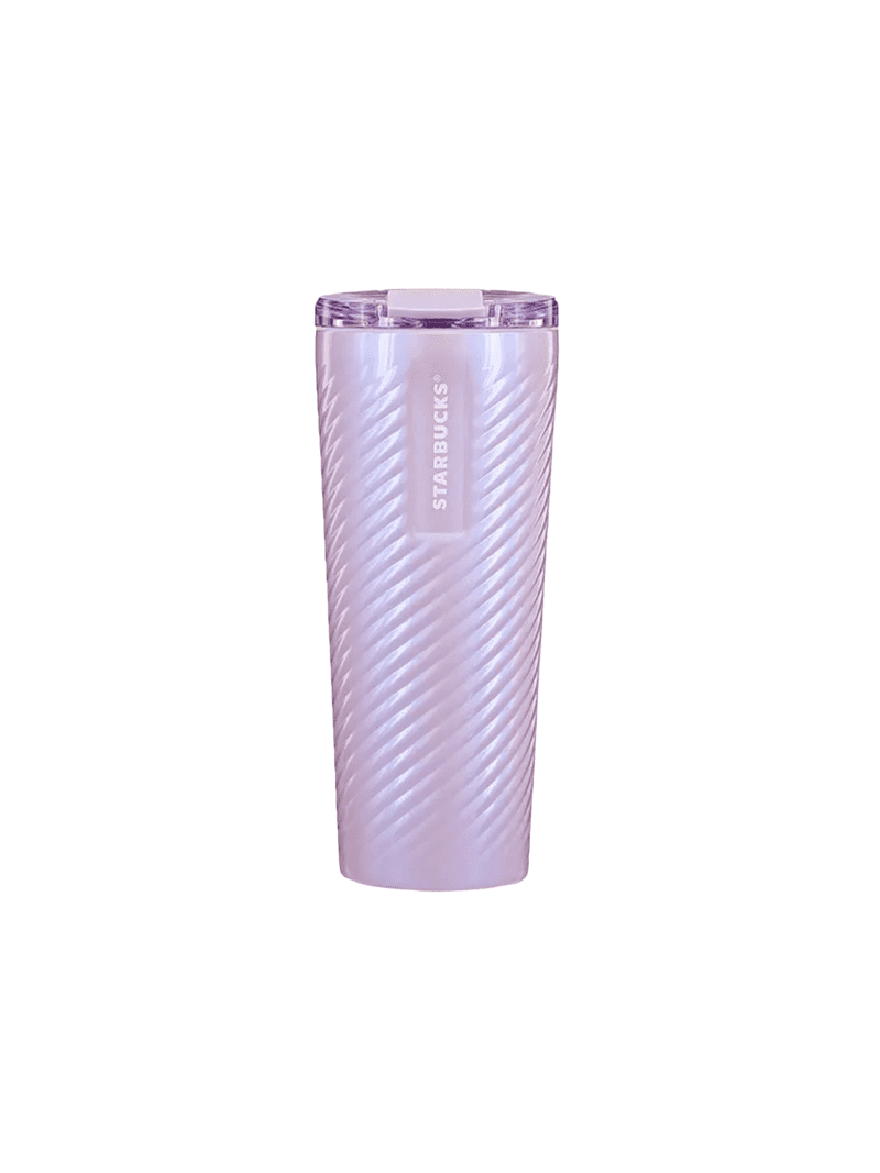 Starbucks Stainless Steel Lilac Drink Thru Tumbler 16 oz Hot or