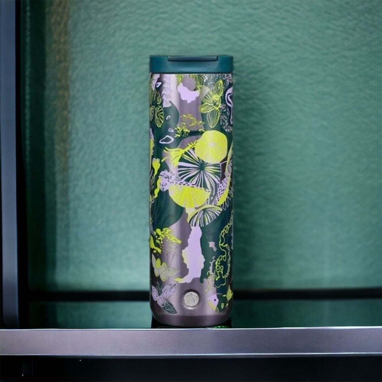 Starbucks Stainless Steel Ocean and Forest Tumbler 12 oz RARE