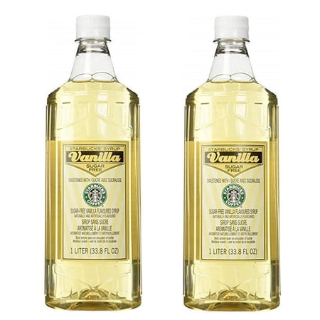 Starbucks Sugar Free Vanilla Syrup (1-L) 2 Bottle Pack