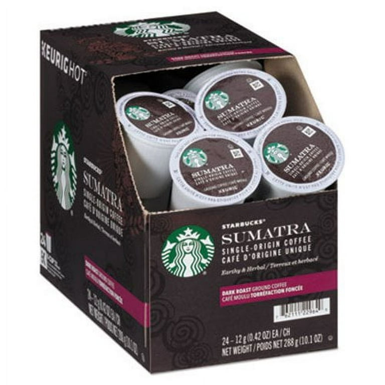 Sumatra Coffee K-Cups, Sumatran, K-Cup, 24/Box Sumatra Coffee K-Cups, Sumatran, K-Cup, 24/Box