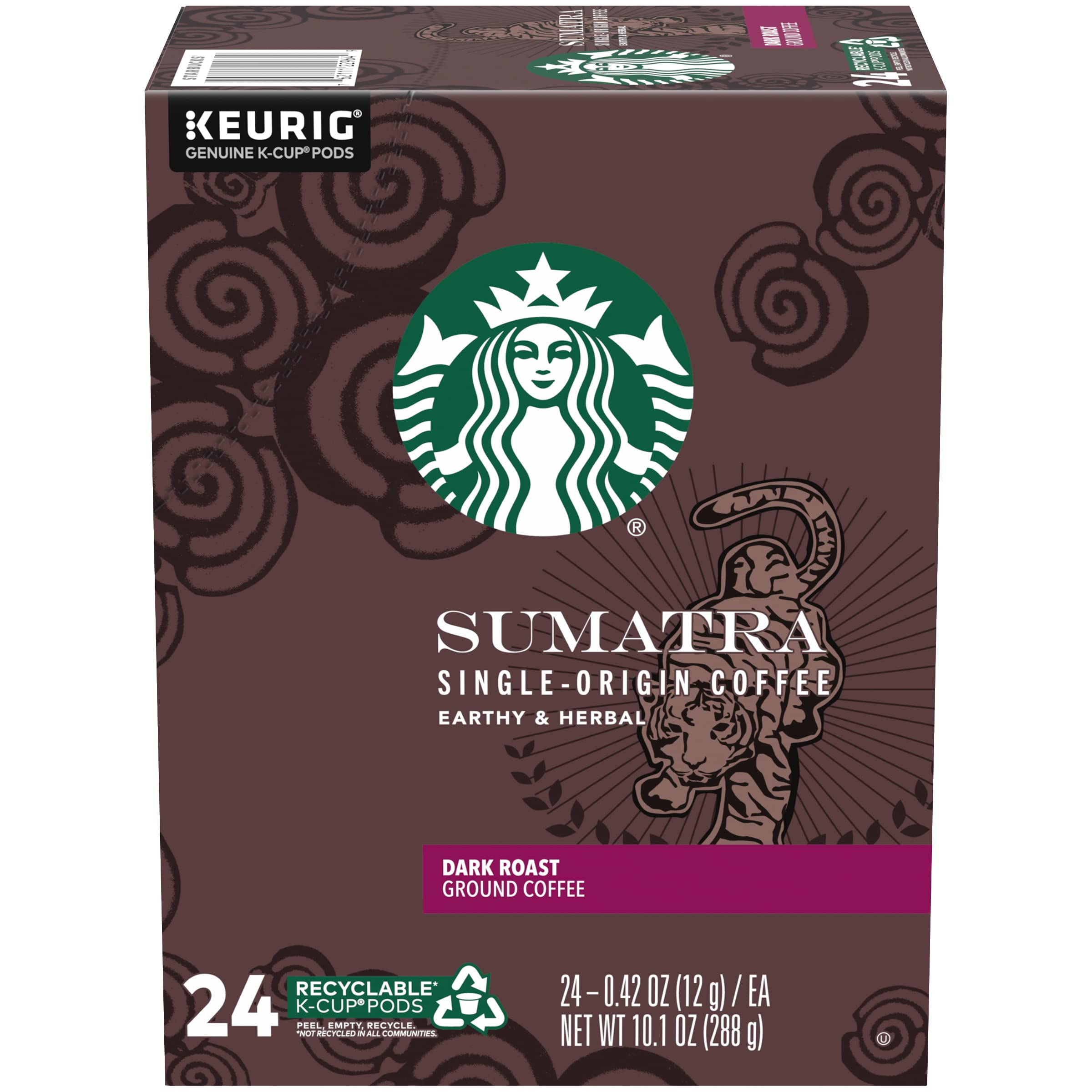 Starbucks Sumatra Coffee KCups