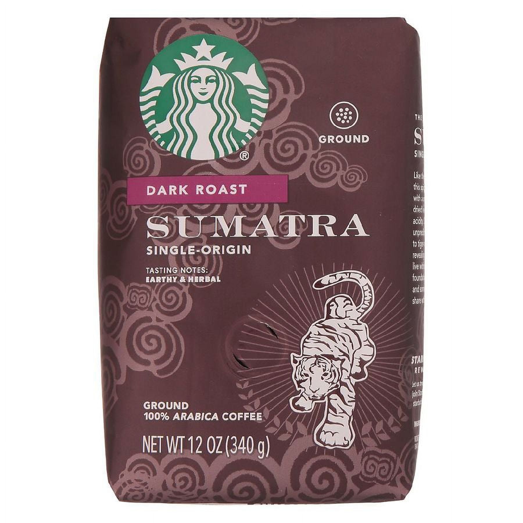 Starbucks Sumatra Ground Coffee 12.0 oz