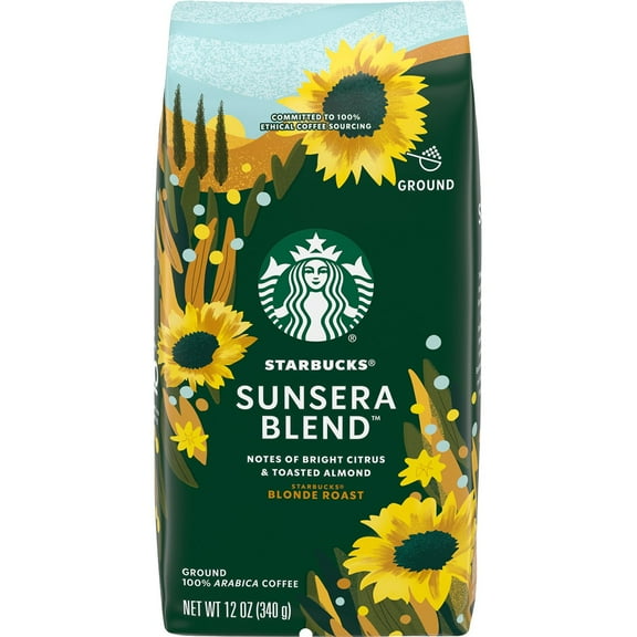 Starbucks Sunsera Blend Blonde Roast Ground Coffee - 12 oz (Packaging Varies)