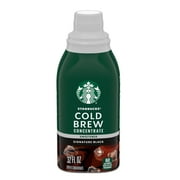 Starbucks Sweetened Signature Black, Cold Brew Coffee Concentrate, Iced Coffee, 32fl oz