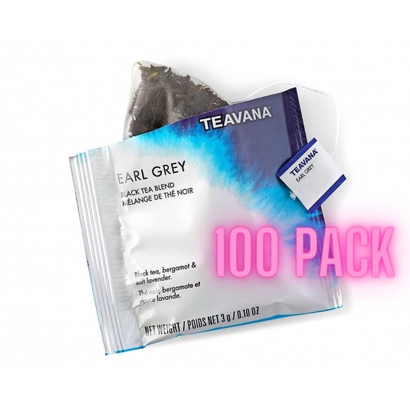 Starbucks Teavana Tea: Earl Grey - Pack of 100 Sachets