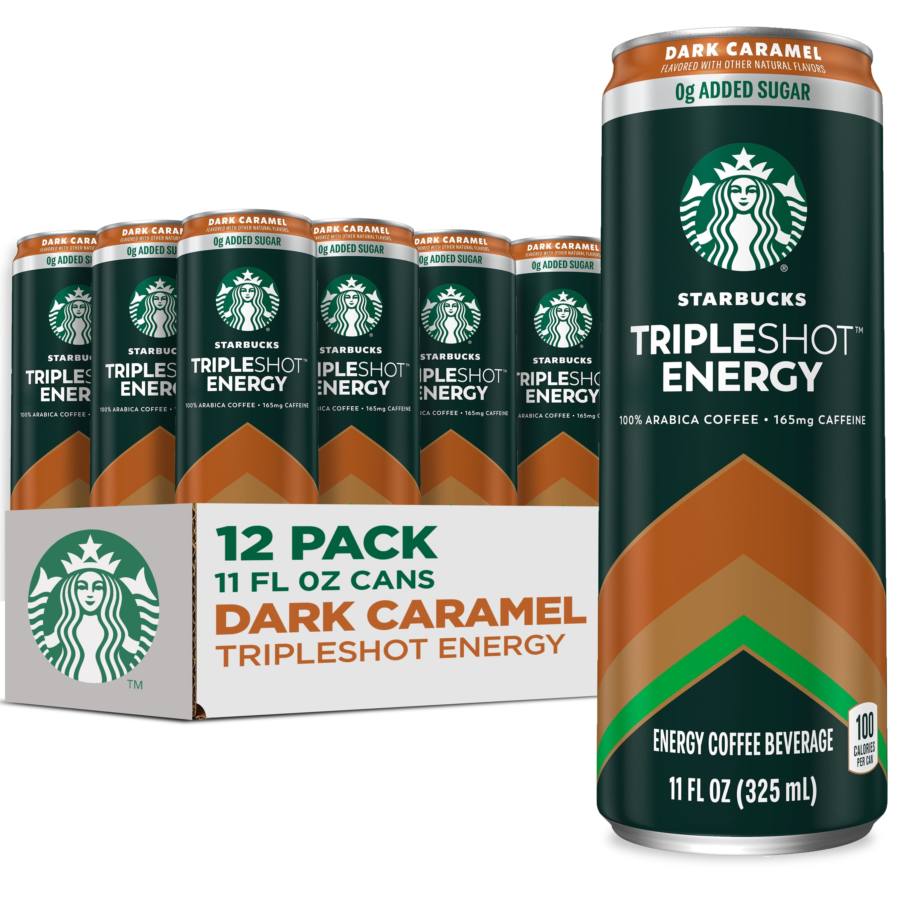 Starbucks Tripleshot Coffee Energy Drink, Dark Caramel, 11 fl oz