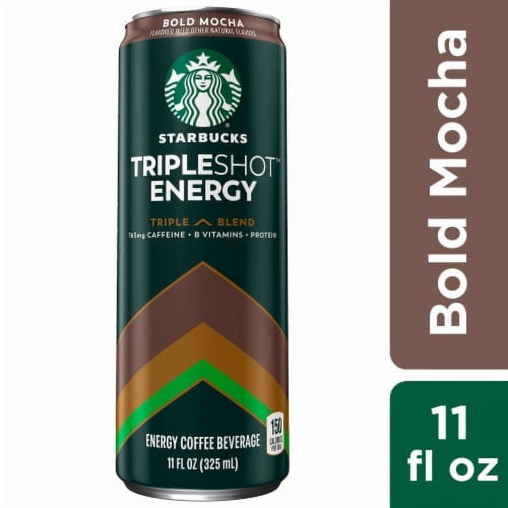 Starbucks Tripleshot Energy Bold Mocha Iced Coffee Can 11 fl oz.