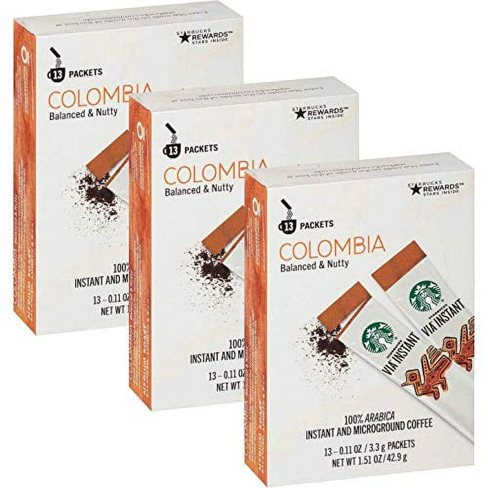 Starbucks VIA Instant Coffee, Colombia, 13 CT Pack 3