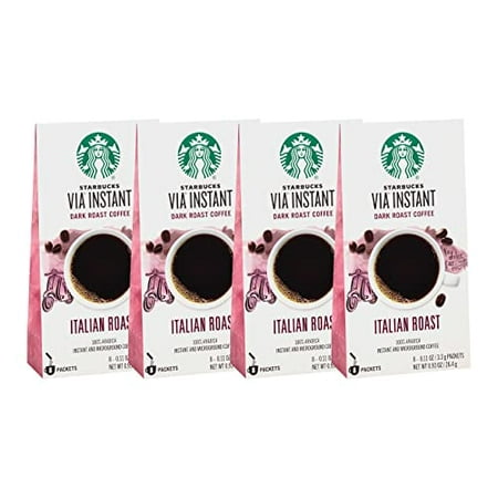 Starbucks VIA Instant Italian Roast Dark Roast Coffee