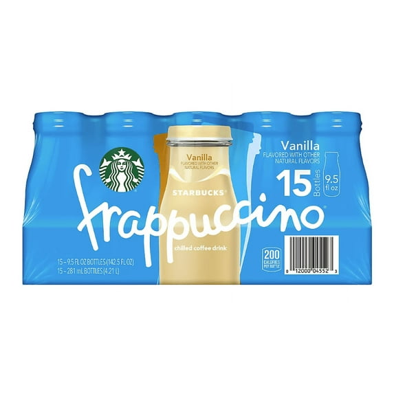 Starbucks Vanilla Frappuccino, 15 ct./9.5 oz.