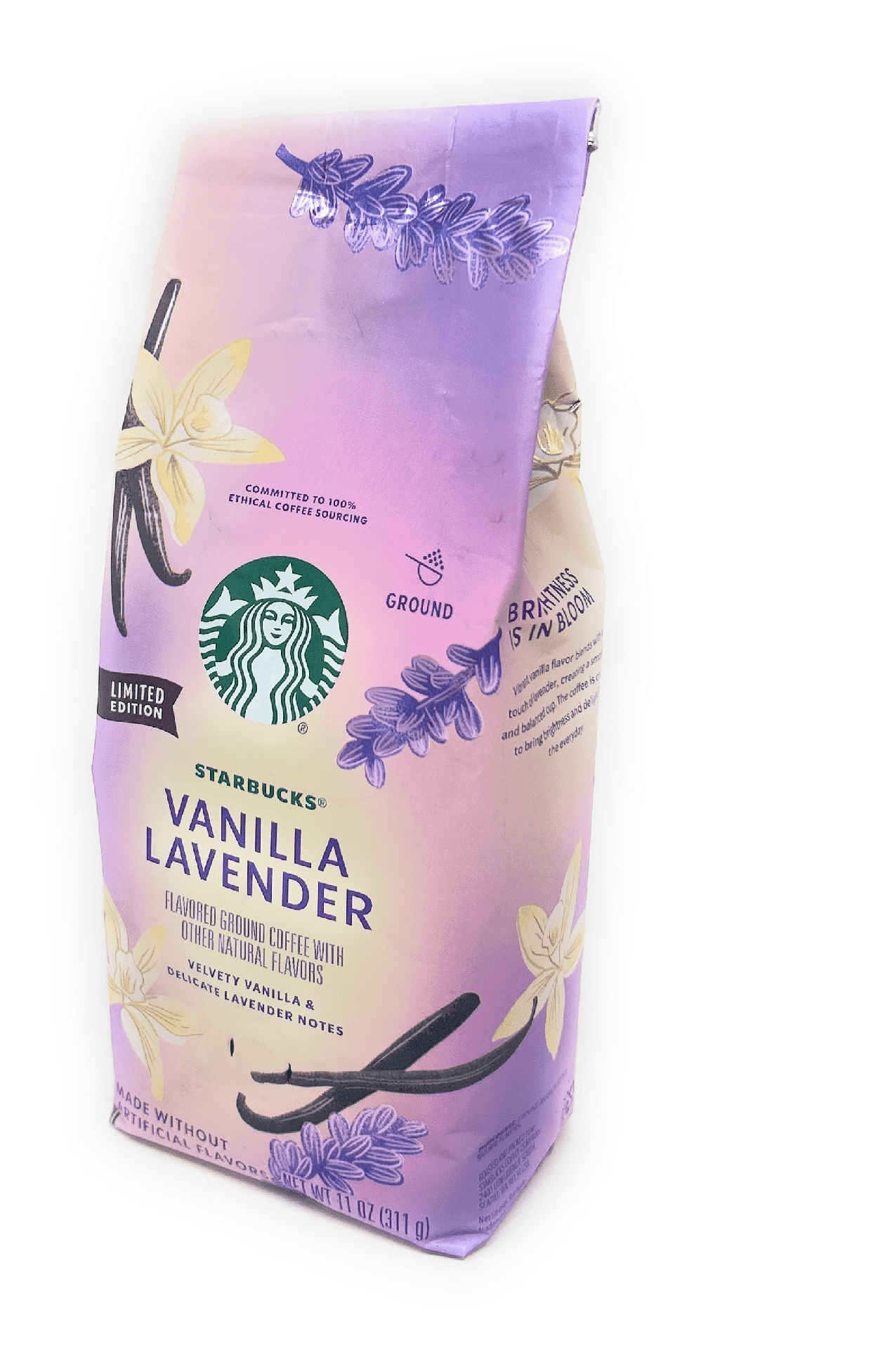 Starbucks Vanilla Lavender Ground Coffee 11oz - 1 bag - Walmart.com