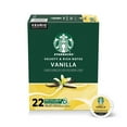 thumbnail image 1 of Starbucks Vanilla, Hot or Iced Coffee, Flavored K-Cup Coffee Pods, 22 Count​, 1 of 10