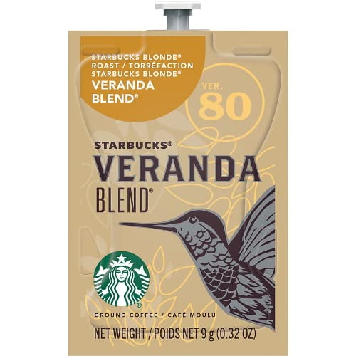 Starbucks Veranda Blend Coffee Freshpacks, 76 Count, Light Roast, for Flavia Brewers