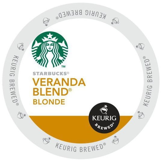 Starbucks Veranda Blend Coffee, K-Cup Portion Pack for Keurig Brewers ...