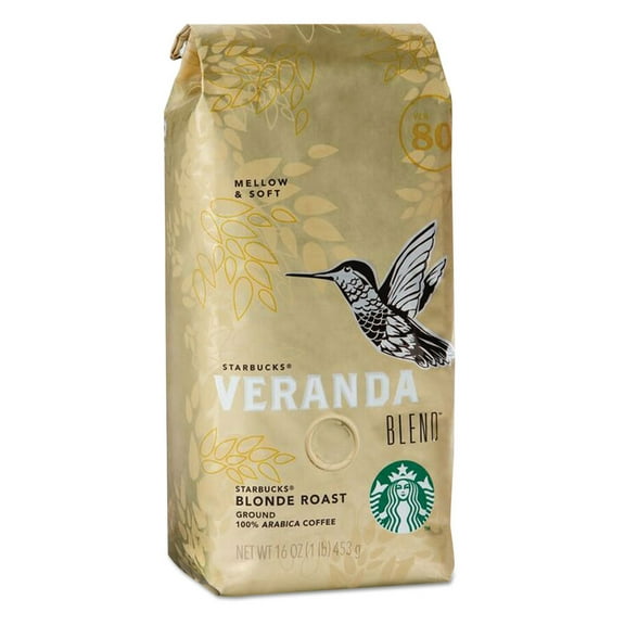 Starbucks 12413968 1 lbs. Bag Vernanda Blend Ground Coffee