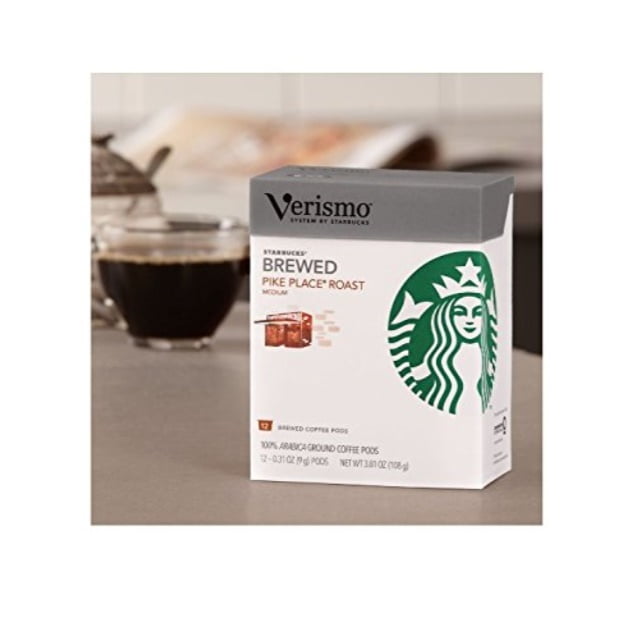 StarbucksÂ® Verismoâ?¢ Decaf Pike PlaceÂ® Roast Brewed Coffee 72 Pods