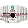 thumbnail image 1 of Starbucks Via Instant Coffee—Dark Roast Coffee—Italian Roast—100% Arabica—12 Boxes (96 Packets Total), 1 of 3