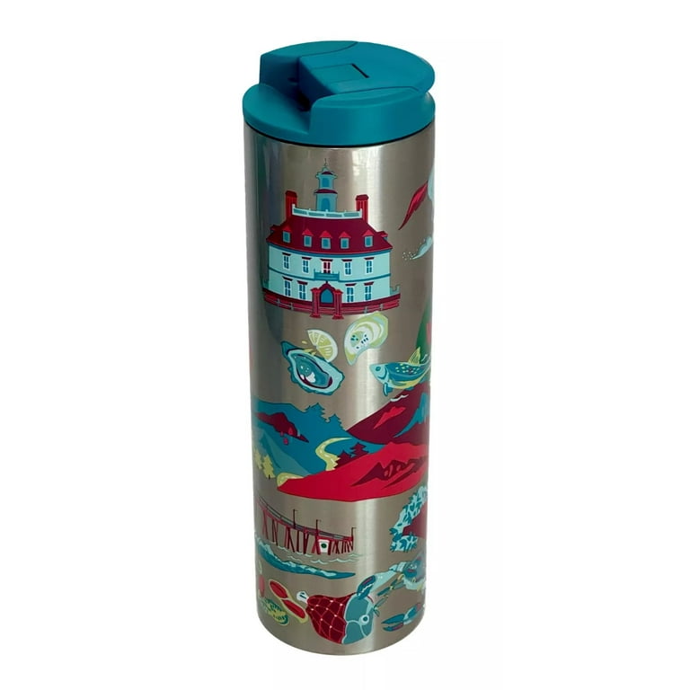 Starbucks Virginia Discovery Series Metal Travel Tumbler 16oz