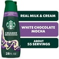 thumbnail image 1 of Starbucks White Chocolate Mocha Creamer, 28 fl. oz. Bottle 28 fl oz, 1 of 7