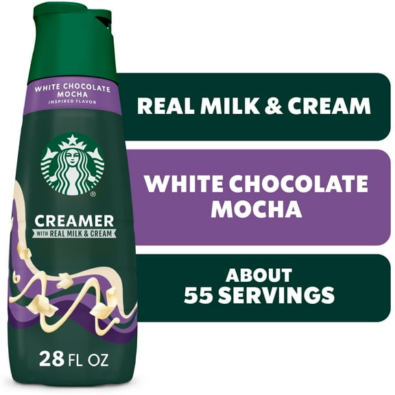 Starbucks White Chocolate Mocha Creamer, 28 fl. oz. Bottle 28 fl oz