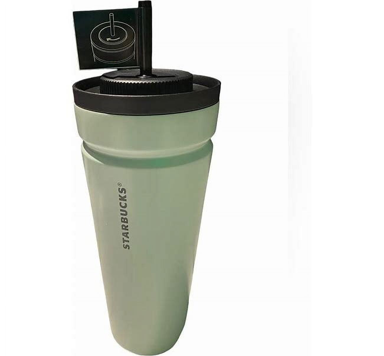 Starbucks Winter 2024 Mint Green Travel Cup: 24 Oz Vacuum Insulated
