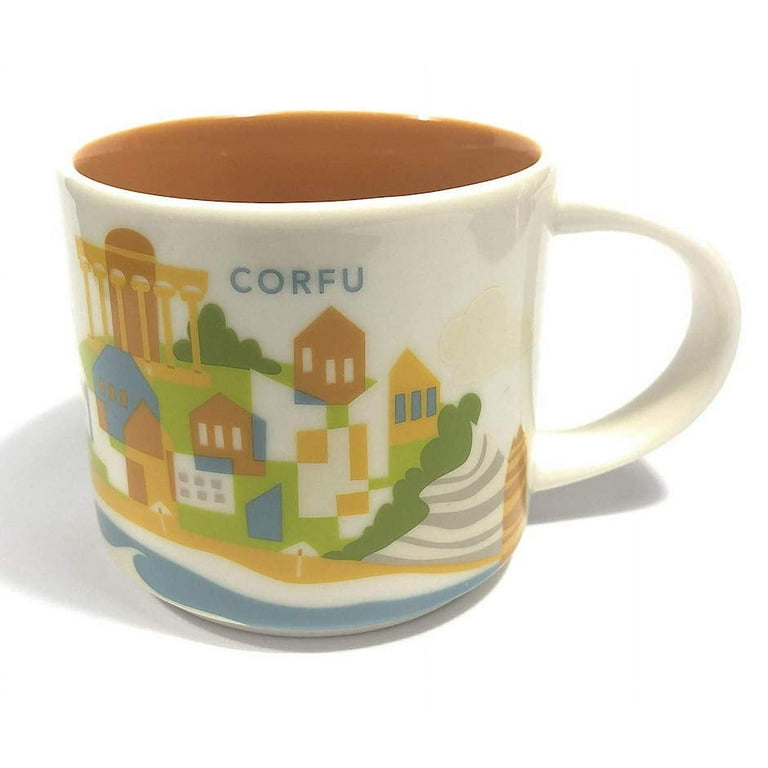 Starbucks® You Are Here Corfu, Greece Ceramic City Mugs New Collection with  Box