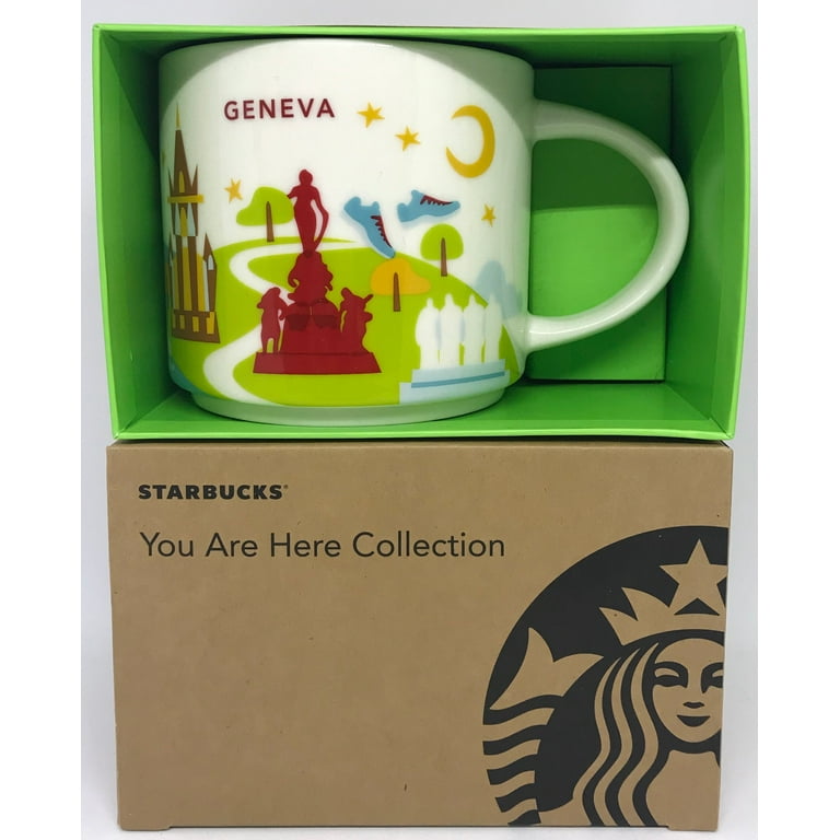 Starbucks You Are Here Collection Switzerland Geneva Ceramic