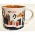 thumbnail image 1 of Starbucks You Are Here Detroit Michigan Ceramic Coffee Mug New With Box, 1 of 3