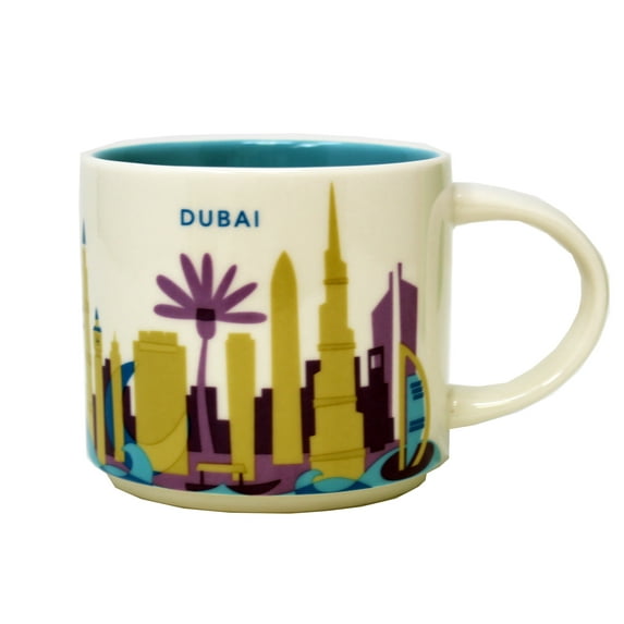 Starbucks You Are Here Dubai Mug, 14 Oz