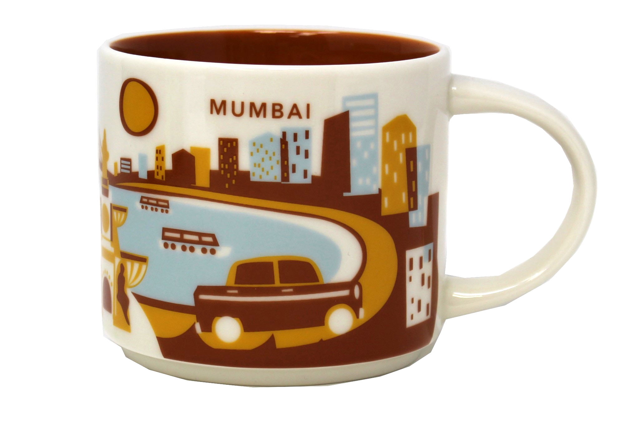 Starbucks You Are Here Series Mumbai Mug, 14 Oz