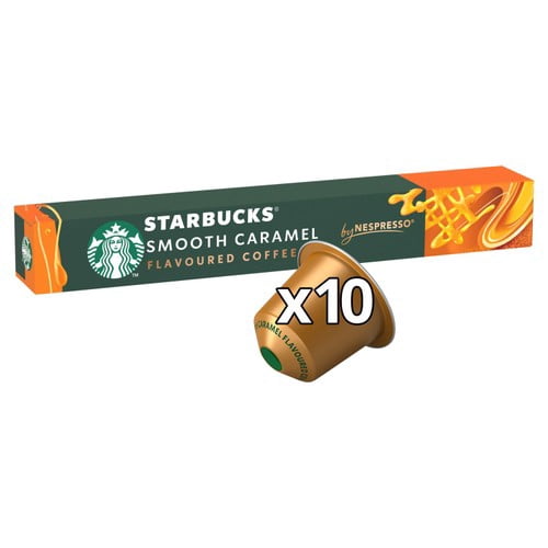 Starbucks by Nespresso Caramel Pods, 10 pods per pack, British Import (Pack of 3)