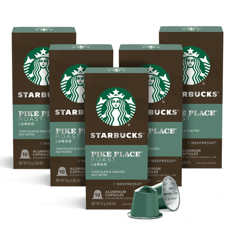 5 X Starbucks Nespresso Capsules