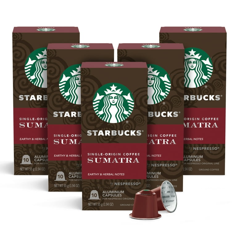 Starbucks by Nespresso Original Line Variety Pack Capsules, 60
