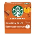 thumbnail image 1 of Starbucks by Nespresso Vertuo, Pumpkin Spice Flavored Coffee, Nespresso Capsules, 8 Pods, 1 of 9