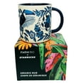 thumbnail image 1 of Starbucks x FARM Rio 2025 Lenço Azulejo Mug, 14 oz, Ceramic Coffee Cup with Handle, Blue and White Tile-Inspired Design, Microwave and Dishwasher Safe, 1 of 7