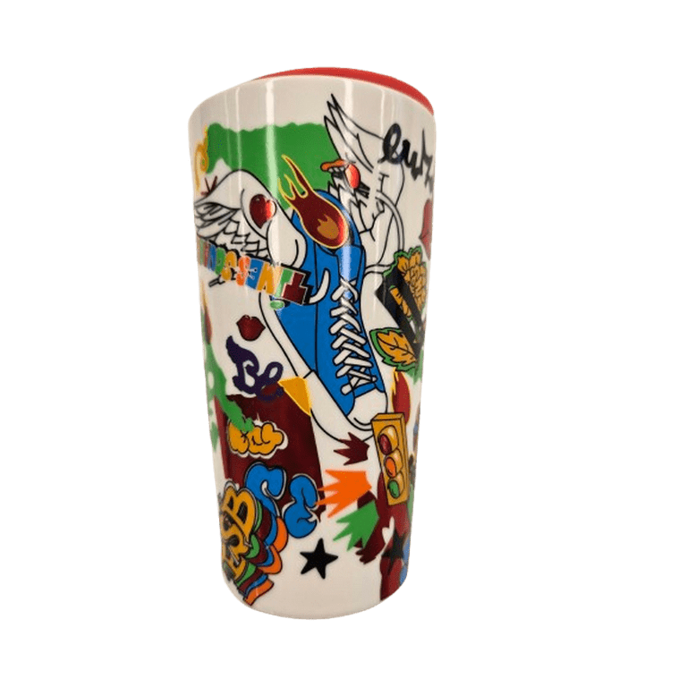 Starbucks x Marcos Chin Limited Edition NYC 12oz Tumblr - Walmart.com