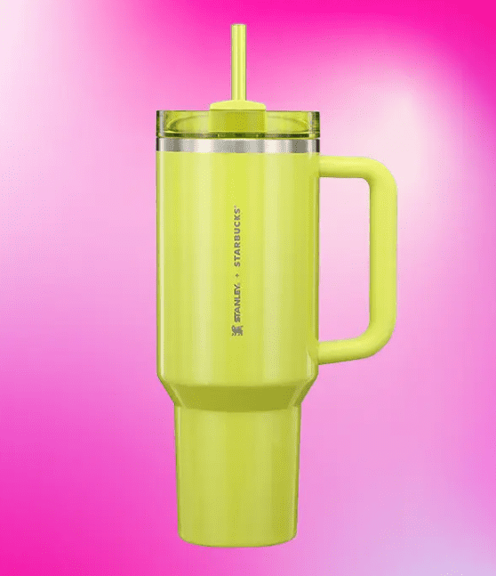 Starbucks x Stanley Quencher Lime Green Limited Edition (40 oz