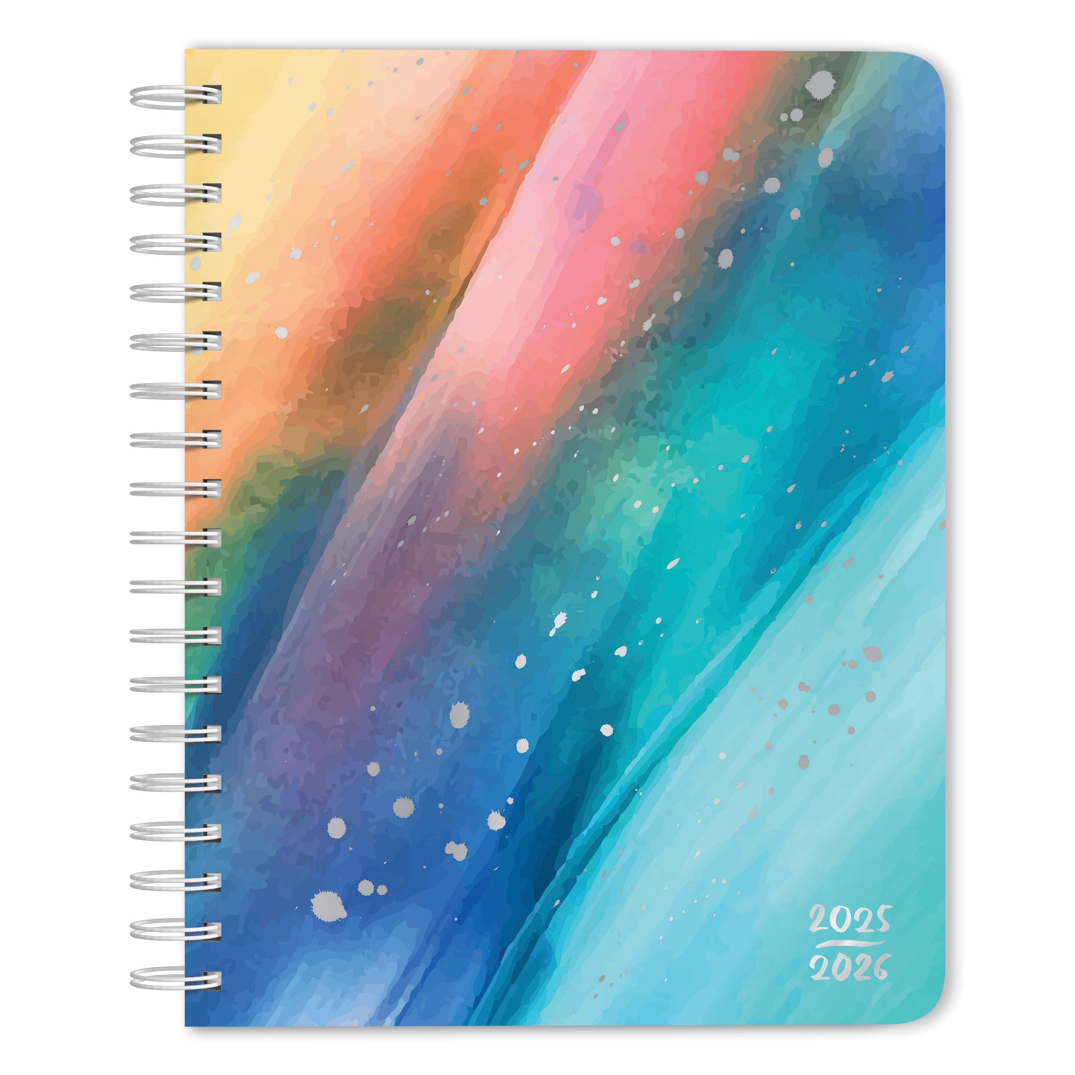 Starburst | 2026 6x7.75" 18 Months Weekly Academic Desk Planner | July 2025 - December 2026 | Plato