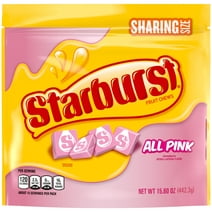 Starburst All Pink Chewy Candy Mothers Day Gifts, Sharing Size - 15.6 oz Bag