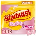 thumbnail image 1 of Starburst All Pink Fruit Chews Chewy Candy, Sharing Size, 15.6 oz Bag, 1 of 13