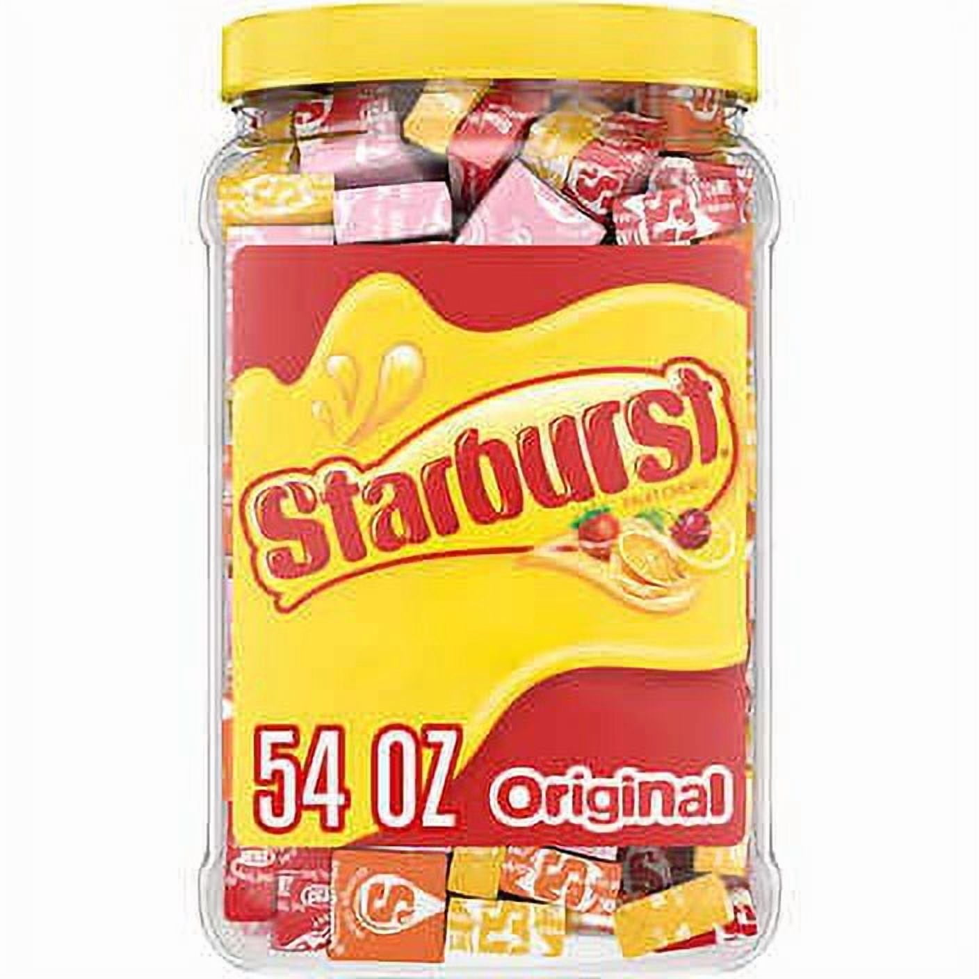 Starburst Candy Original Bulk Fruit Chews 54oz Jar Gluten Free YUN14 YUN14