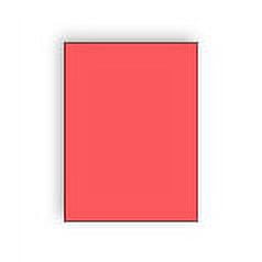 Starburst Cherry Colored Card Stock, 8.5" x 11", Brightly Colored Sulphite, Acid Free 24-lb Vellum Finish - Box of 500 Card Stock