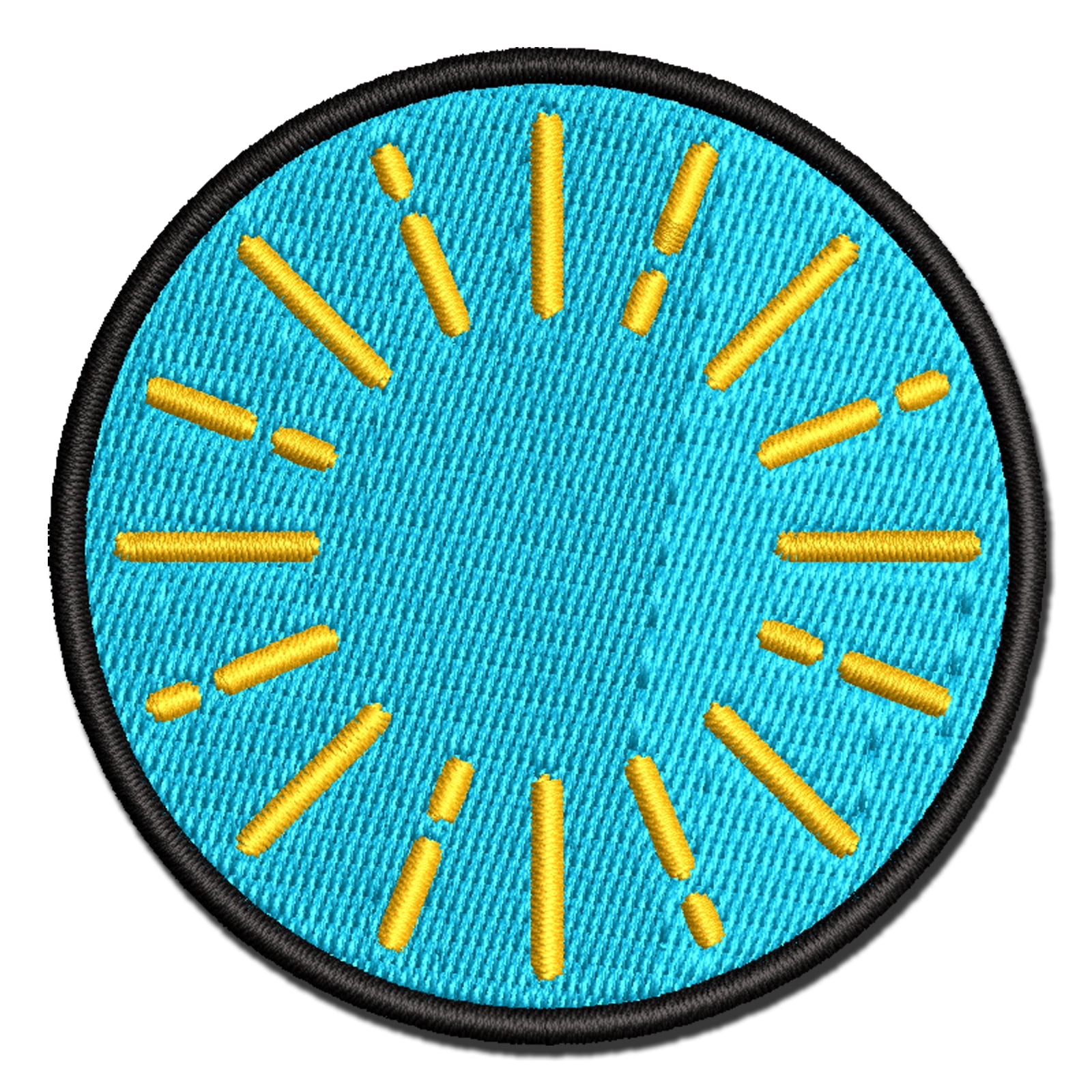 Biohazard Symbol Applique Multi-Color Embroidered Hook & Loop Patch - 2.0 Inch Mini Biohazard Symbol Applique Multi-Color Embroidered Hook & Loop Patch - 2.0 Inch Mini